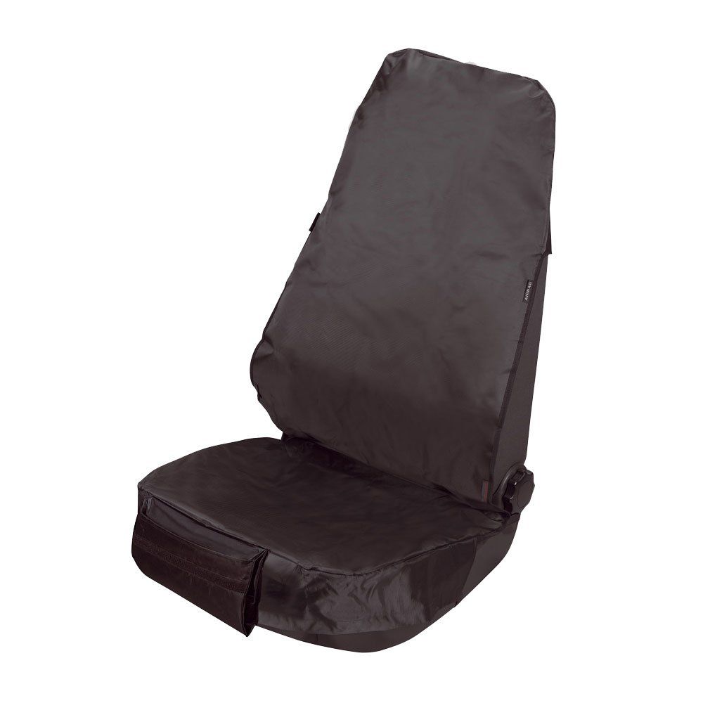 Dirty Harry Single Front Dark Grey Seat Protector Cover