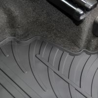 Tailored Black Rubber 4 Piece Floor Mat Set to fit Hyundai Tucson Mk.2 2015 - 2020