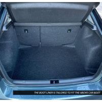 Tailored Black Boot Liner to fit Skoda Rapid (Facelift) 2017 - 2018