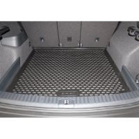 Tailored Black Boot Liner to fit Skoda Kodiaq 2017 - 2021 (5 Seater Models with Raised Boot Floor)