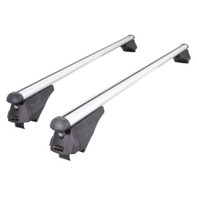 Smart Aluminium Silver Roof Bars to fit Volvo XC90 Mk.2 2015 - 2021 (Closed Roof Rails)