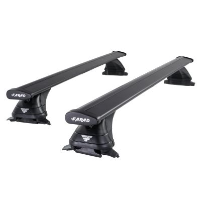 Pro Wing Black Aluminium Roof Bars to fit Suzuki Vitara 2015 - 2021 (Closed Roof Rails)