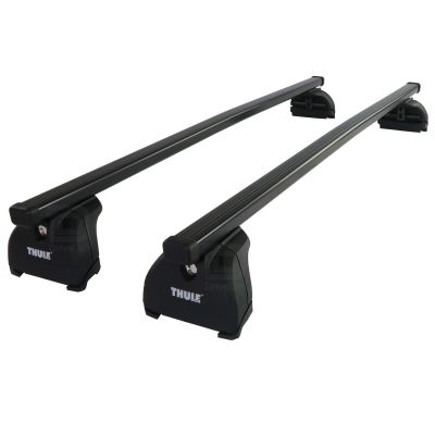 SquareBar Evo Steel Roof Bars to fit Nissan X-Trail Mk.2 2007 - 2014 (Fixed Point Roof)