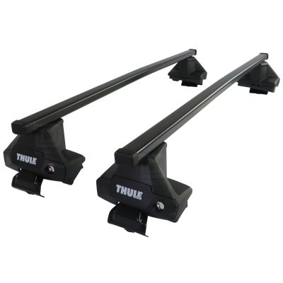 SquareBar Evo Steel Roof Bars to fit Audi A5 Sportback (B9) 2017 - 2021 (No Roof Rails)