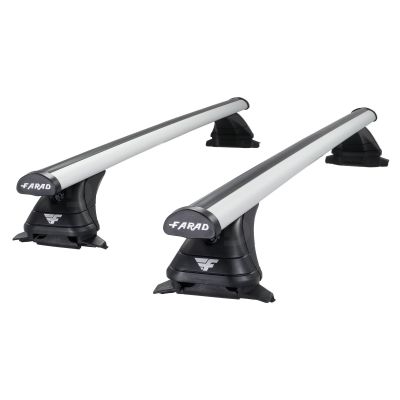 Pro Aero Silver Aluminium Roof Bars to fit Suzuki Vitara 2015 - 2021 (Closed Roof Rails)