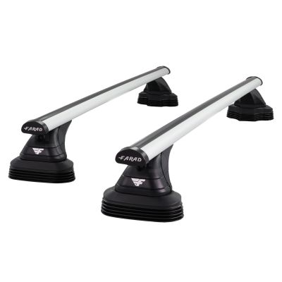Pro Aero Silver Aluminium Roof Bars to fit Suzuki Vitara 2015 - 2021 (Fixed Point Roof)