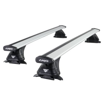 Pro Wing Silver Aluminium Roof Bars to fit Audi Q5 (B8) 2008 - 2017 (Closed Roof Rails)